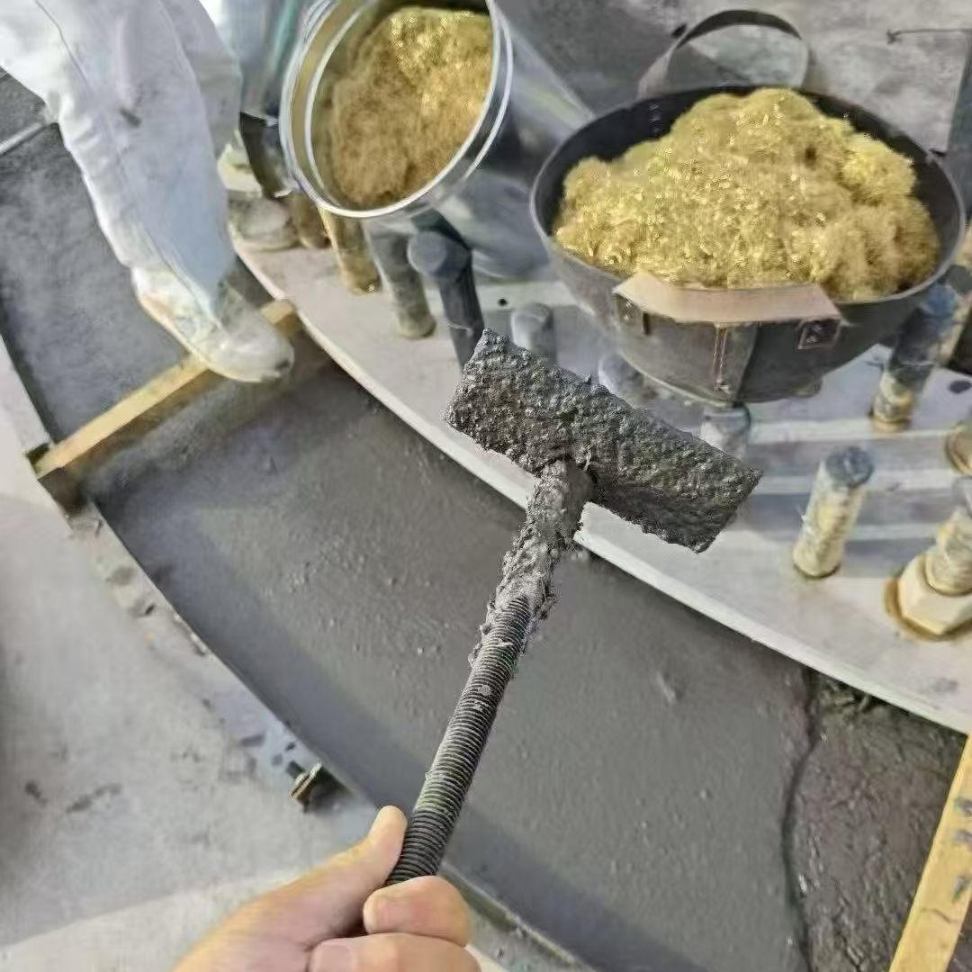 河源C120钢纤维高强无收灌浆料 轧机压缩机汽轮机发电机锻压设备底座灌浆材料
